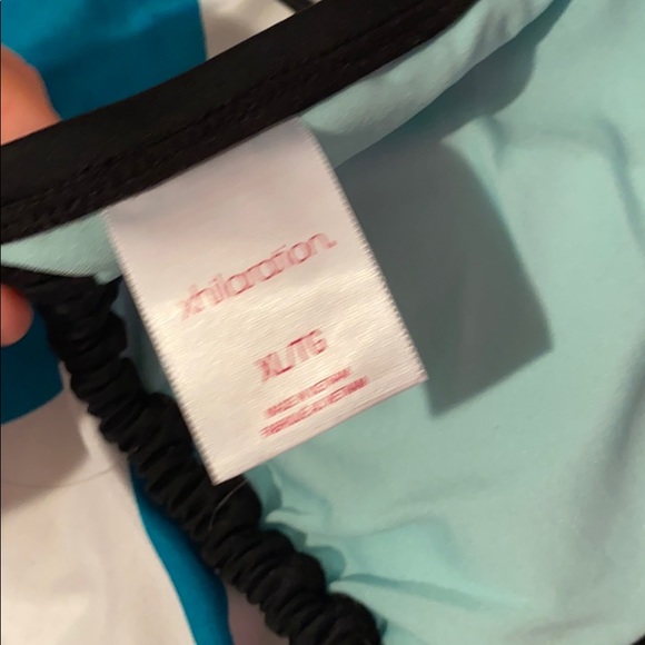 Black Aztec bathing suit WITH PADS - Picture 2 of 2